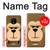 S2721 Cute Grumpy Monkey Cartoon Hülle Schutzhülle Taschen für OnePlus 7T