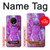 S2907 Purple Turquoise Stone Hülle Schutzhülle Taschen für OnePlus 7T