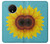 S3039 Vintage Sunflower Blue Hülle Schutzhülle Taschen für OnePlus 7T