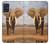 S0310 African Elephant Hülle Schutzhülle Taschen für Samsung Galaxy A51