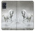 S0932 White Horse Hülle Schutzhülle Taschen für Samsung Galaxy A51