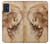 S1045 Leonardo da Vinci Woman's Head Hülle Schutzhülle Taschen für Samsung Galaxy A51