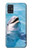 S1291 Dolphin Hülle Schutzhülle Taschen für Samsung Galaxy A51
