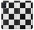 S2492 Black and White Check Hülle Schutzhülle Taschen für Samsung Galaxy A51