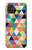 S3049 Triangles Vibrant Colors Hülle Schutzhülle Taschen für Samsung Galaxy A51