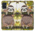 S3138 Cute Baby Sloth Paint Hülle Schutzhülle Taschen für Samsung Galaxy A51 S3138 Cute Baby Sloth Paint Hülle Schutzhülle Taschen für Samsung Galaxy A51