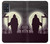 S3262 Grim Reaper Night Moon Cemetery Hülle Schutzhülle Taschen für Samsung Galaxy A51