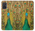 S0513 Peacock Hülle Schutzhülle Taschen für Samsung Galaxy A71
