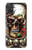 S0753 Skull Wing Rose Punk Hülle Schutzhülle Taschen für Samsung Galaxy A71