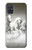 S0933 White Horses Hülle Schutzhülle Taschen für Samsung Galaxy A71