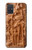 S1307 Fish Wood Carving Graphic Printed Hülle Schutzhülle Taschen für Samsung Galaxy A71