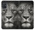 S1352 Lion Face Hülle Schutzhülle Taschen für Samsung Galaxy A71