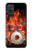 S1431 Skull Drum Fire Rock Hülle Schutzhülle Taschen für Samsung Galaxy A71