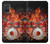S1431 Skull Drum Fire Rock Hülle Schutzhülle Taschen für Samsung Galaxy A71