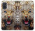 S1932 Blue Eyed Leopard Hülle Schutzhülle Taschen für Samsung Galaxy A71