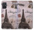 S2211 Paris Postcard Eiffel Tower Hülle Schutzhülle Taschen für Samsung Galaxy A71