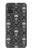 S2371 Skull Vintage Monochrome Pattern Hülle Schutzhülle Taschen für Samsung Galaxy A71