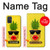 S2443 Funny Pineapple Sunglasses Kiss Hülle Schutzhülle Taschen für Samsung Galaxy A71