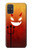 S2454 Red Cute Little Devil Cartoon Hülle Schutzhülle Taschen für Samsung Galaxy A71