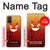 S2454 Red Cute Little Devil Cartoon Hülle Schutzhülle Taschen für Samsung Galaxy A71