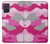 S2525 Pink Camo Camouflage Hülle Schutzhülle Taschen für Samsung Galaxy A71