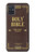 S2889 Holy Bible Cover King James Version Hülle Schutzhülle Taschen für Samsung Galaxy A71