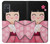 S3042 Japan Girl Hina Doll Kimono Sakura Hülle Schutzhülle Taschen für Samsung Galaxy A71