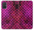 S3051 Pink Mermaid Fish Scale Hülle Schutzhülle Taschen für Samsung Galaxy A71