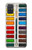 S3243 Watercolor Paint Set Hülle Schutzhülle Taschen für Samsung Galaxy A71