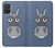 S3271 Donkey Cartoon Hülle Schutzhülle Taschen für Samsung Galaxy A71