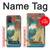 S3348 Utagawa Hiroshige The Monkey Bridge Hülle Schutzhülle Taschen für Samsung Galaxy A71