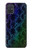 S3366 Rainbow Python Skin Graphic Print Hülle Schutzhülle Taschen für Samsung Galaxy A71
