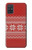 S3384 Winter Seamless Knitting Pattern Hülle Schutzhülle Taschen für Samsung Galaxy A71