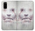 S0884 Horror Face Hülle Schutzhülle Taschen für Samsung Galaxy S20