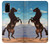 S0934 Wild Black Horse Hülle Schutzhülle Taschen für Samsung Galaxy S20