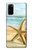 S1117 Starfish on the Beach Hülle Schutzhülle Taschen für Samsung Galaxy S20