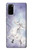 S1134 White Horse Unicorn Hülle Schutzhülle Taschen für Samsung Galaxy S20