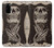 S1676 Skull Rose Hülle Schutzhülle Taschen für Samsung Galaxy S20