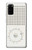 S1857 Retro Transistor Radio Hülle Schutzhülle Taschen für Samsung Galaxy S20
