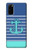 S2081 Nautical Anchor Hülle Schutzhülle Taschen für Samsung Galaxy S20