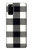 S2842 Black and White Buffalo Check Pattern Hülle Schutzhülle Taschen für Samsung Galaxy S20