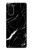 S2895 Black Marble Graphic Printed Hülle Schutzhülle Taschen für Samsung Galaxy S20