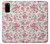 S3095 Vintage Rose Pattern Hülle Schutzhülle Taschen für Samsung Galaxy S20