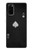 S3152 Black Ace of Spade Hülle Schutzhülle Taschen für Samsung Galaxy S20
