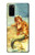 S3184 Little Mermaid Painting Hülle Schutzhülle Taschen für Samsung Galaxy S20