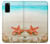 S3212 Sea Shells Starfish Beach Hülle Schutzhülle Taschen für Samsung Galaxy S20