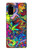 S3255 Colorful Art Pattern Hülle Schutzhülle Taschen für Samsung Galaxy S20