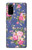 S3265 Vintage Flower Pattern Hülle Schutzhülle Taschen für Samsung Galaxy S20
