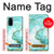 S3399 Green Marble Graphic Print Hülle Schutzhülle Taschen für Samsung Galaxy S20