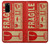 S3552 Vintage Fragile Label Art Hülle Schutzhülle Taschen für Samsung Galaxy S20